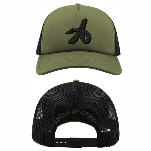 A FOAM TRUCKER - KHAKI/BLACK