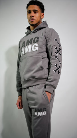 Bone Flared Tracksuit