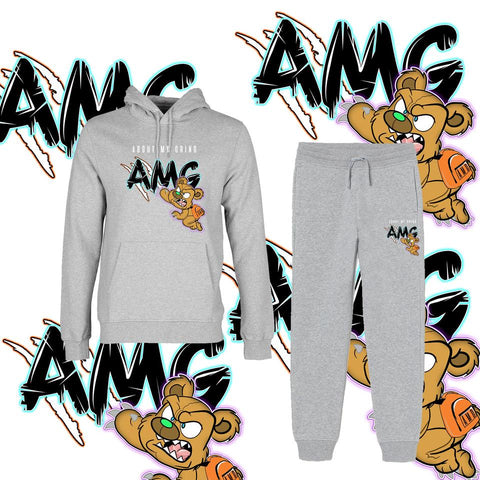 Grey AMG Tracksuit Set